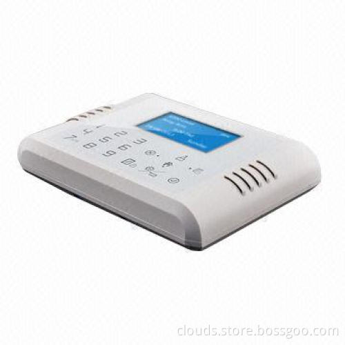 Home Burglar Alarm System, SMS/GSM/PSTN, LCD Display/38 Zones/Built-in Rechargeable Lithium Battery